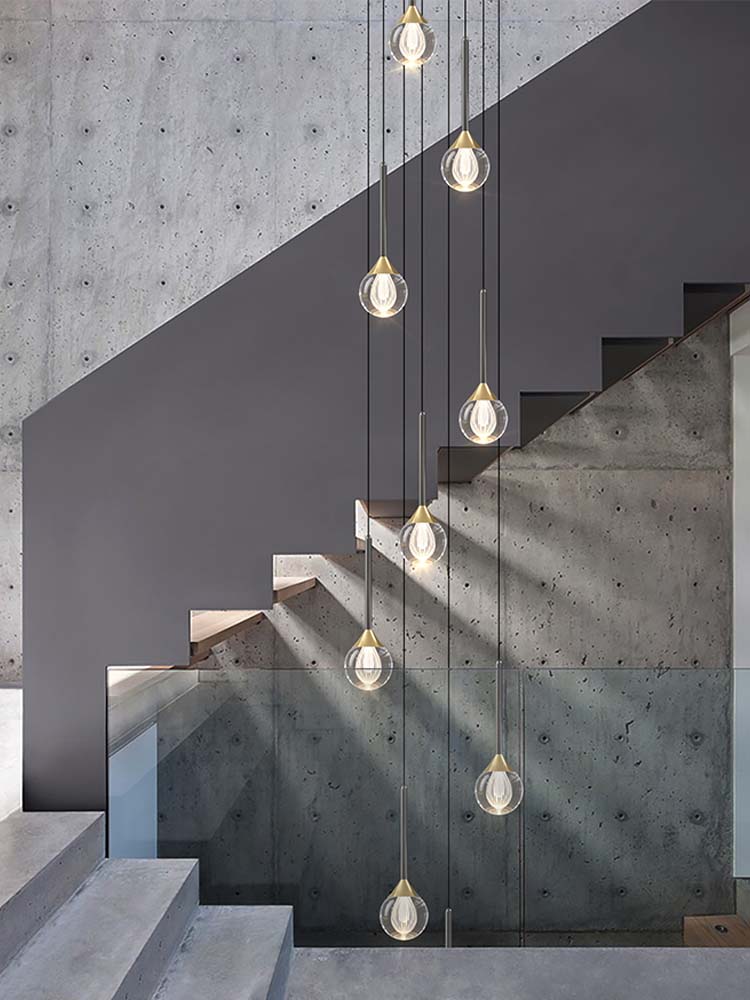 Aquitaine Entry Crystal Chandelier Lighting