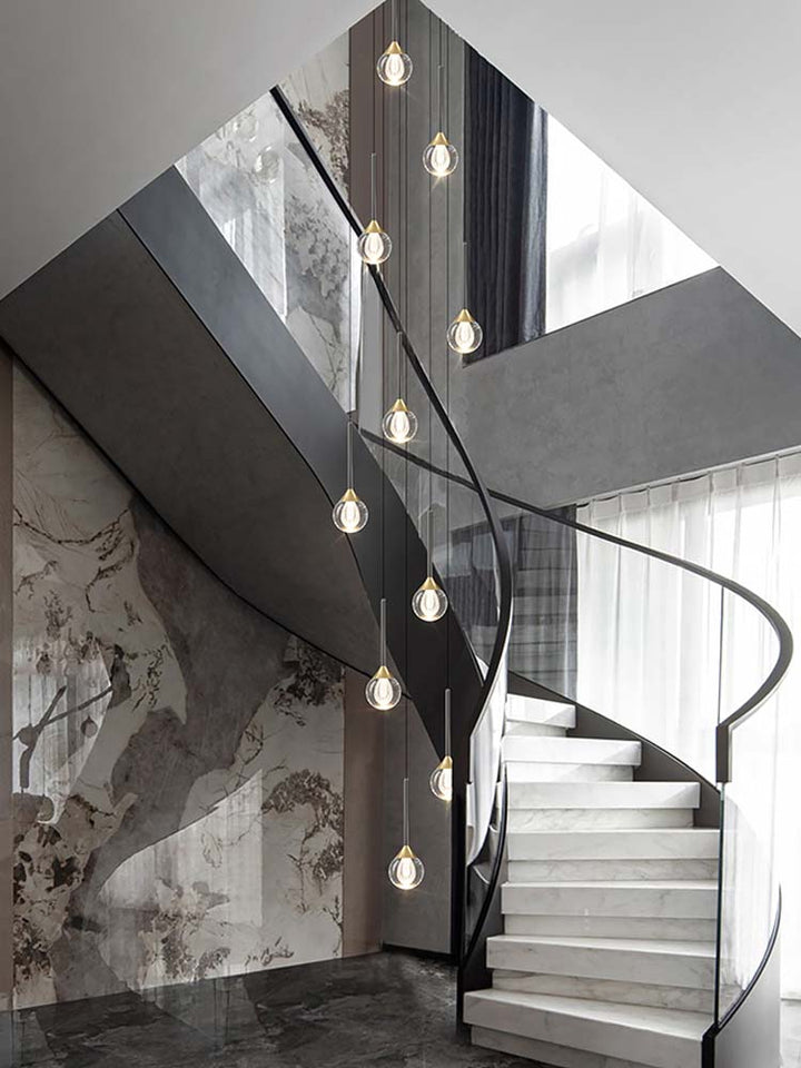 Aquitaine Entry Crystal Chandelier Lighting