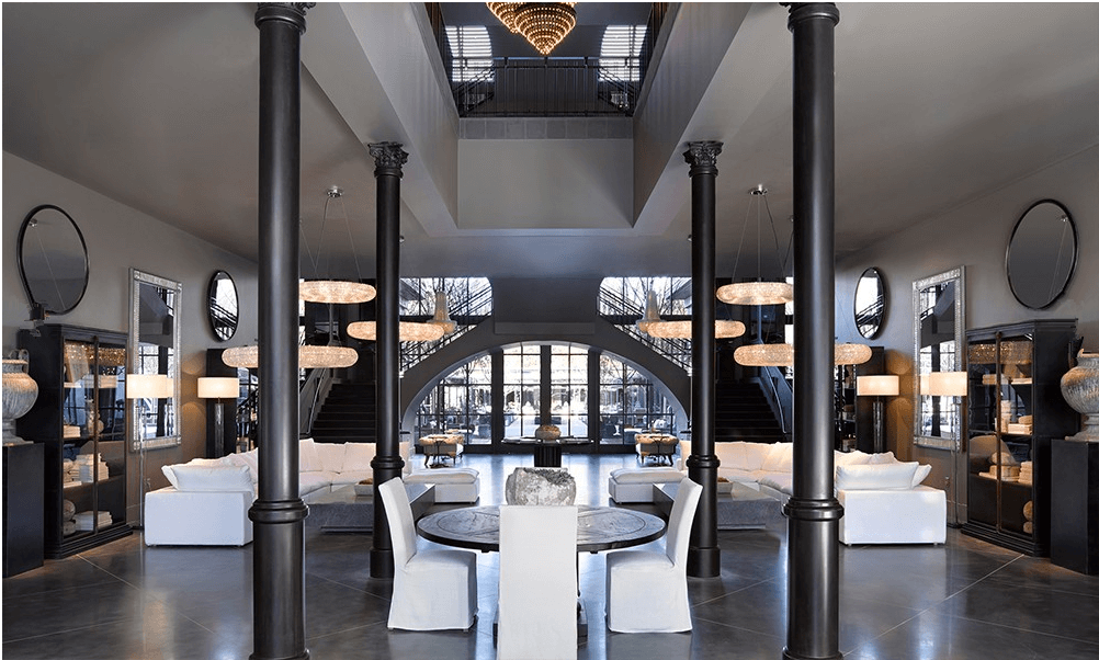 Golden Cloud Ring Crystal Chandelier