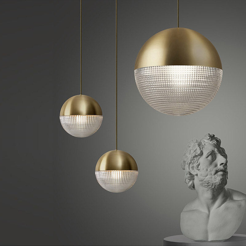 Modern LED Bubble Glass High Ceiling Foyer Lighting