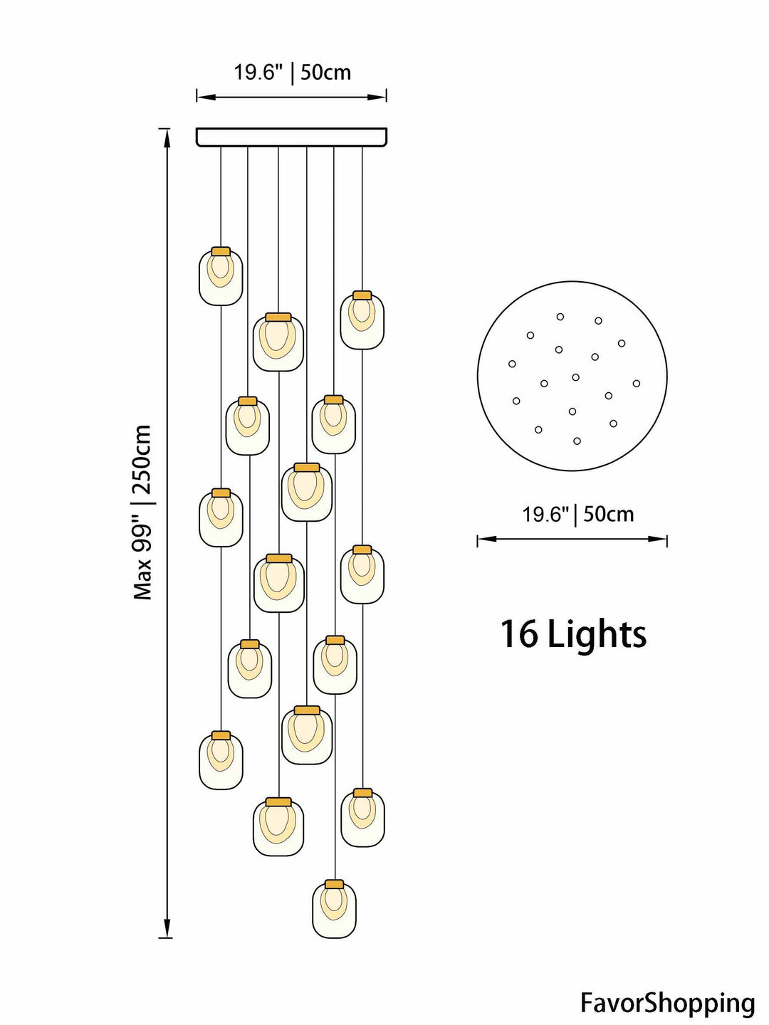 Leaf-shaped Crystal Chandelier For Larger House and High-Ceiling Building