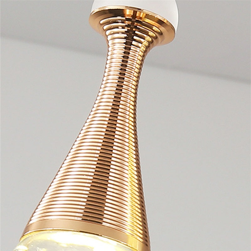 Raindrop Crown Jellyfish Crystal Chandelier for 2 Story Foyer and Hotel Lobby