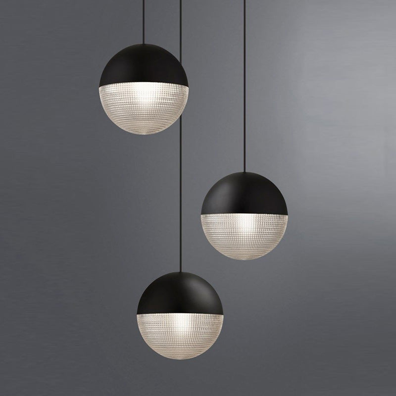 Modern LED Bubble Glass High Ceiling Foyer Lighting