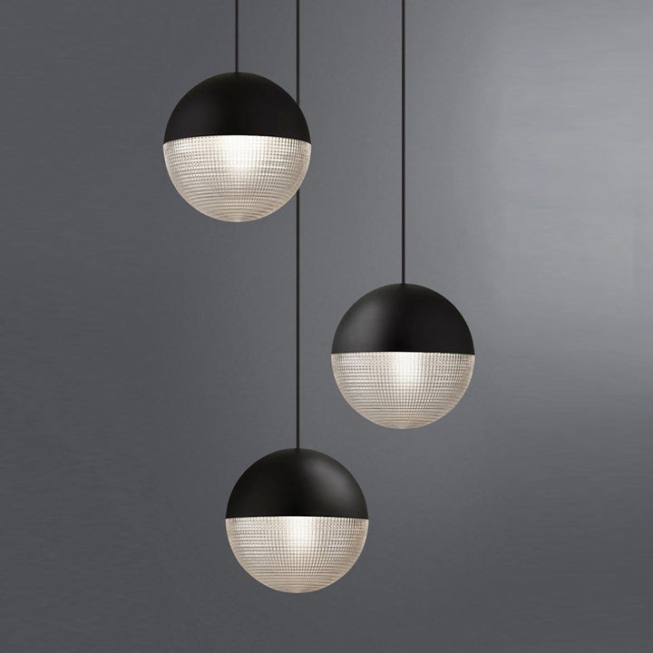 Modern LED Bubble Glass High Ceiling Foyer Lighting