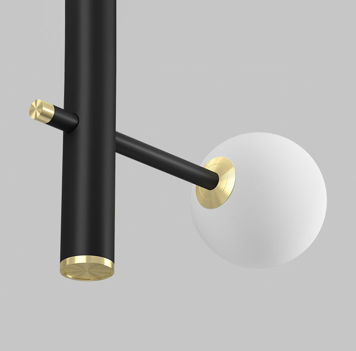 Mondrian Metal Tubular Chandelier Ceiling Light