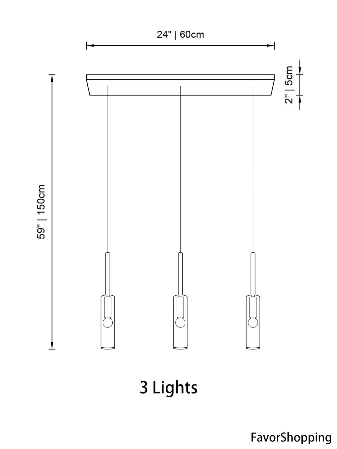 Flexible Black Glass Tube Chandelier For Dining Area