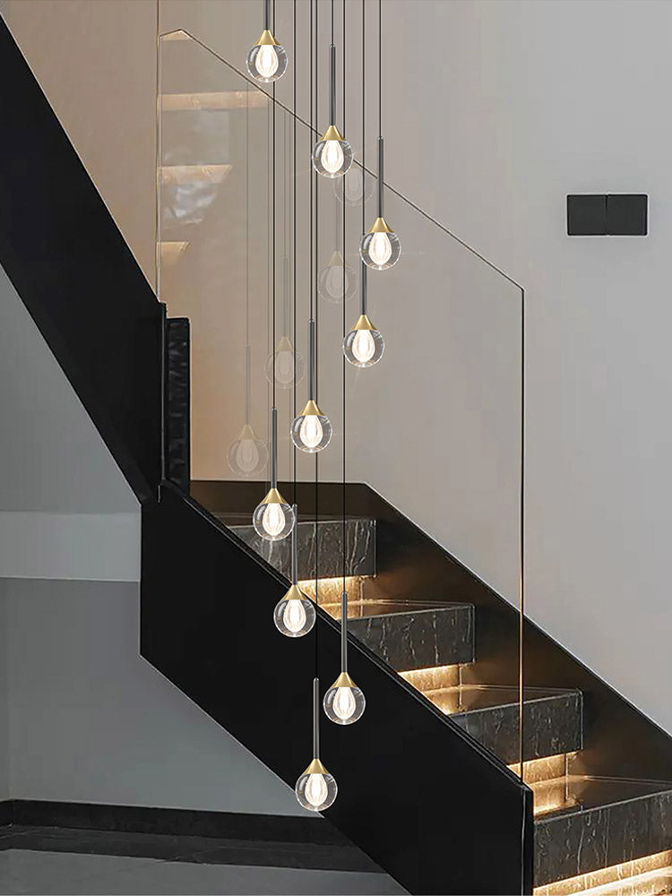 Aquitaine Entry Crystal Chandelier Lighting