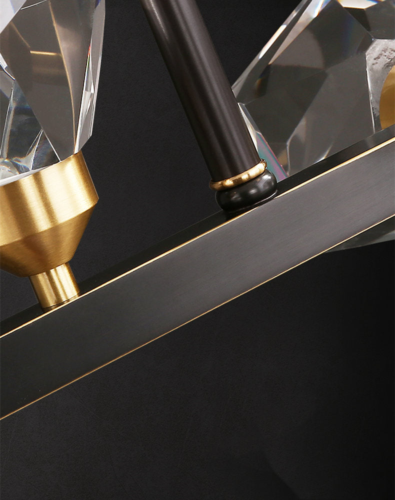 Nordic Diamond Crystal Chandelier