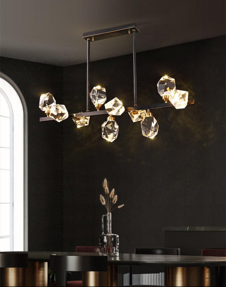 Nordic Diamond Crystal Chandelier