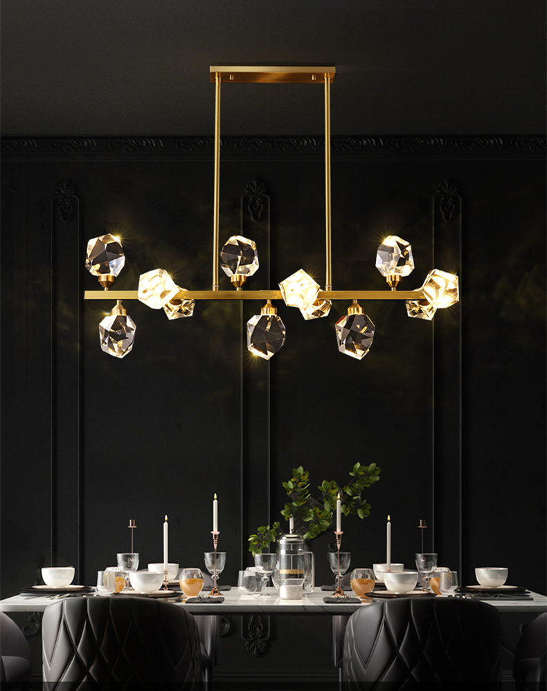 Nordic Diamond Crystal Chandelier