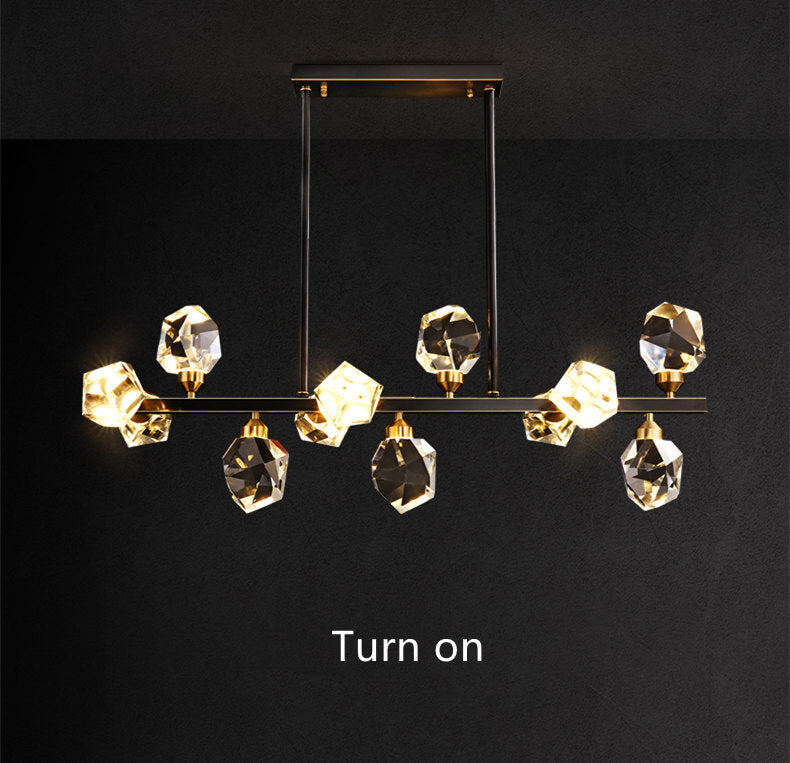 Nordic Diamond Crystal Chandelier