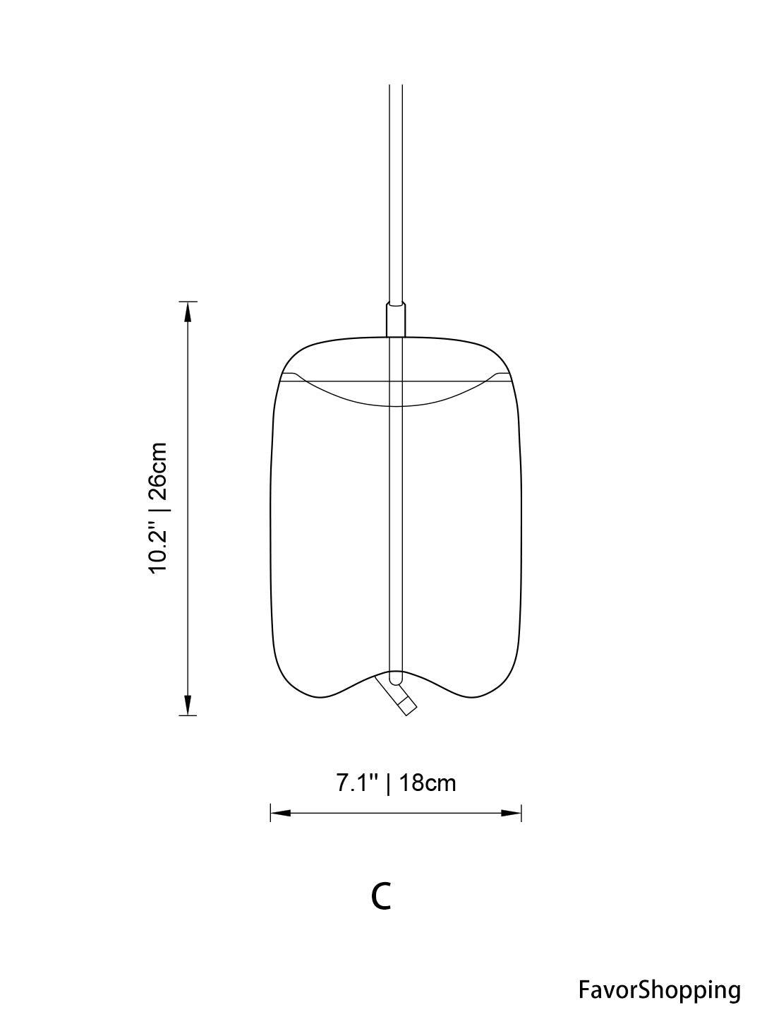 Lily Curve Glass Lamps