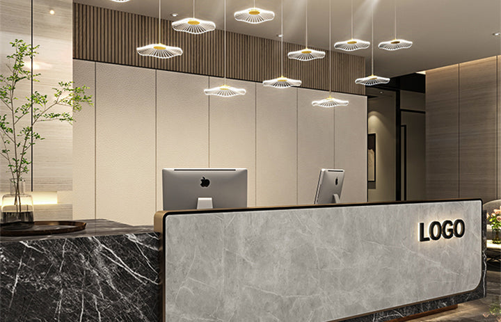 Floating Castle Raindrop LED Daisy Foyer Pendant Light - Grand Interior Decoration