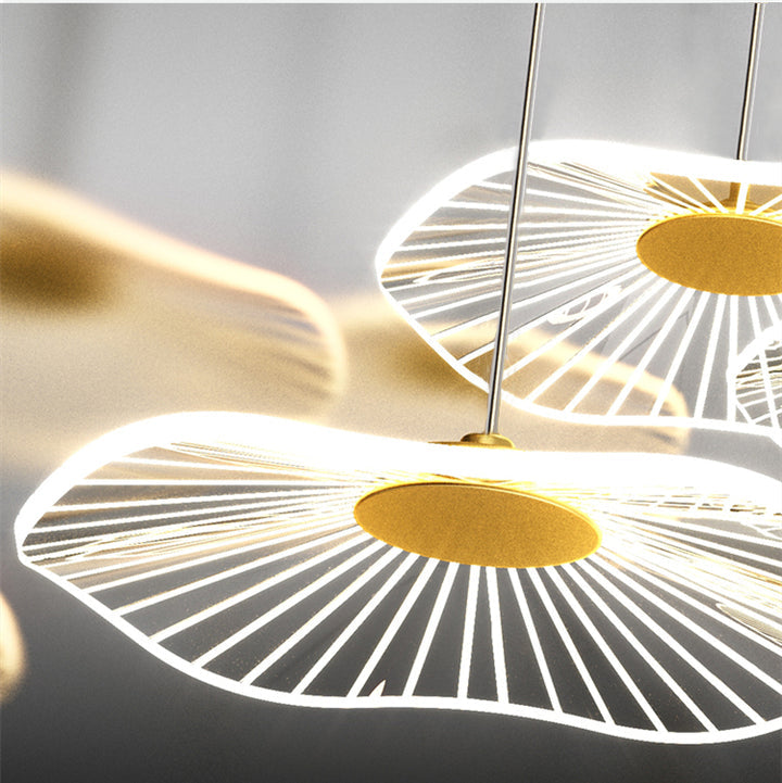 Floating Castle Raindrop LED Daisy Foyer Pendelleuchte – großartige Innendekoration