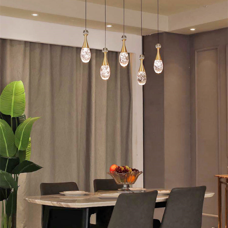 Raindrop Crown Jellyfish Crystal Chandelier for 2 Story Foyer and Hotel Lobby