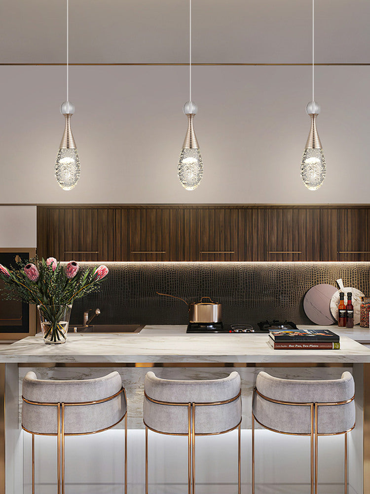 Raindrop Crown Jellyfish Crystal Chandelier for 2 Story Foyer and Hotel Lobby