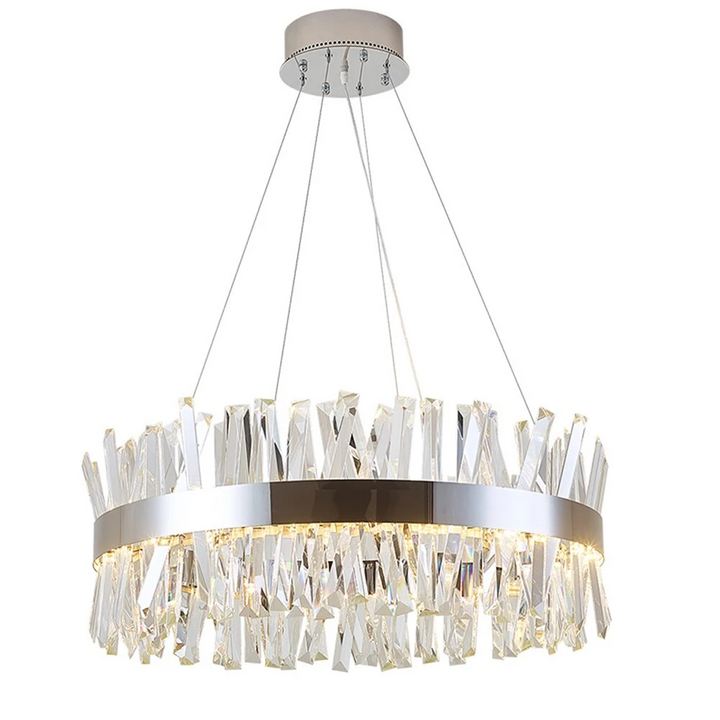 Crystal Circle Chandelier