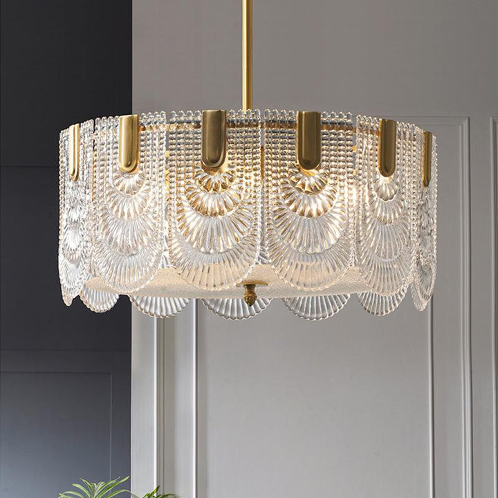 Vida Gold Court Chandelier