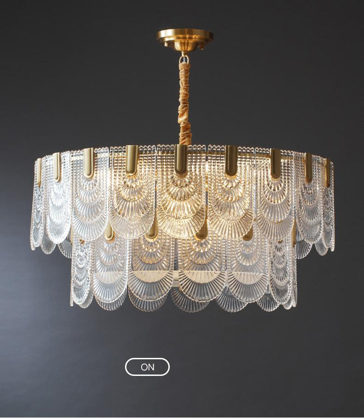 Vida Gold Court Chandelier