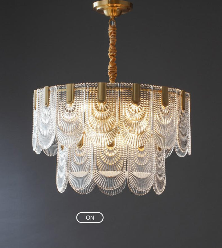 Vida Gold Court Chandelier