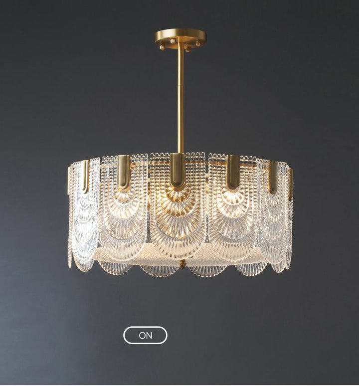 Vida Gold Court Chandelier