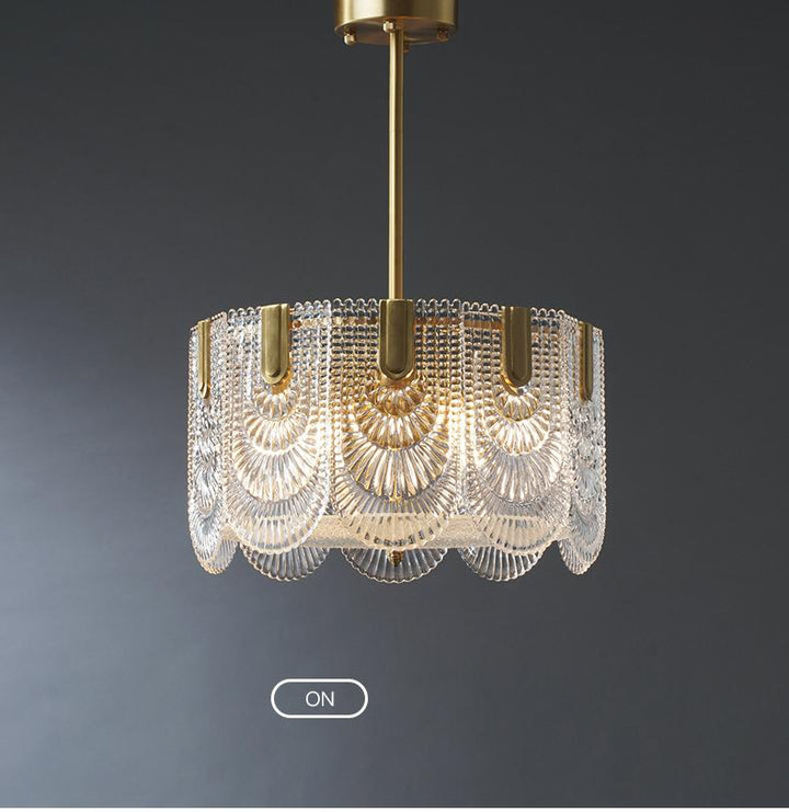 Vida Gold Court Chandelier