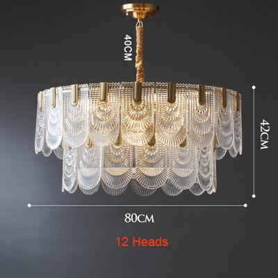 Vida Gold Court Chandelier