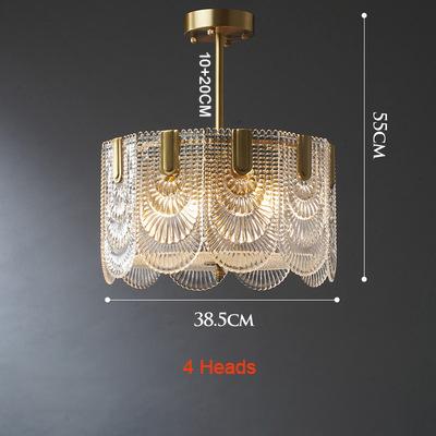 Vida Gold Court Chandelier