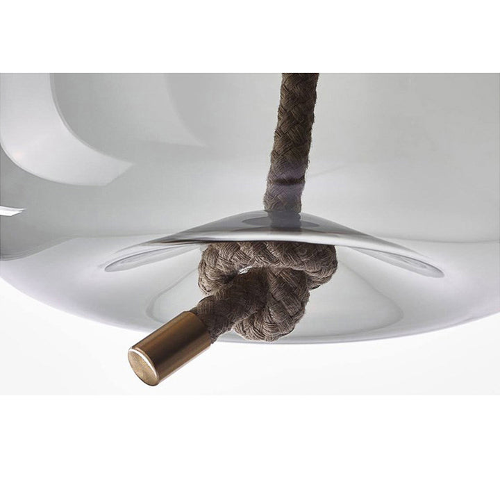 Lily Curve Glass Lamps