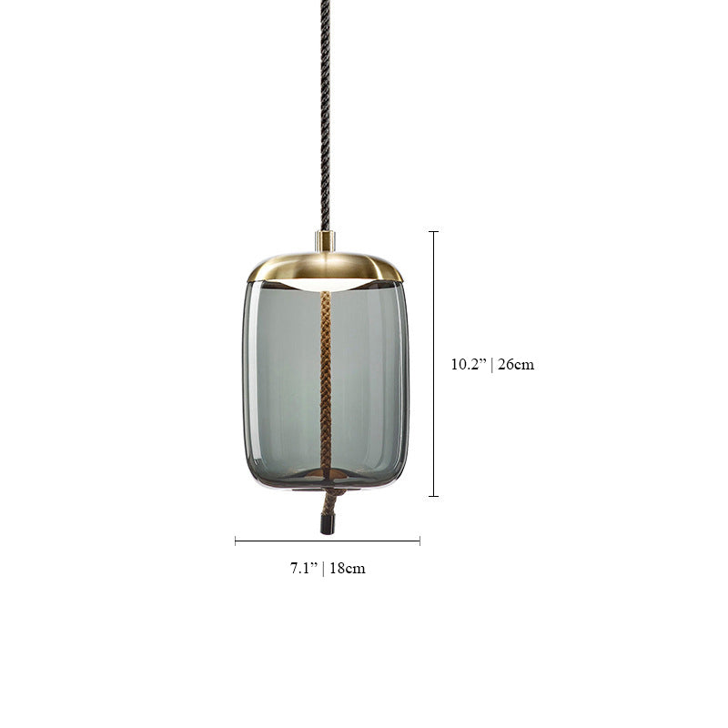 Lily Curve Glass Lamps