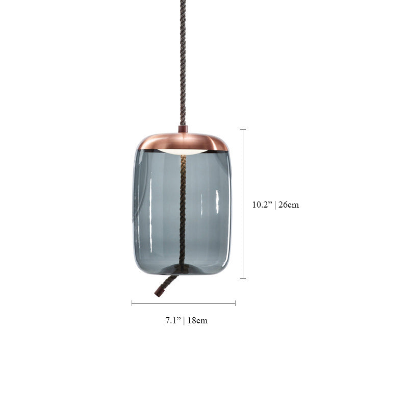 Lily Curve Glass Lamps