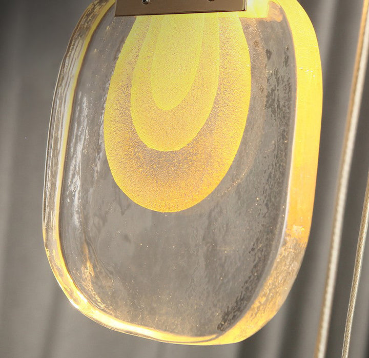 Leaf-shaped Crystal Chandelier For Larger House and High-Ceiling Building
