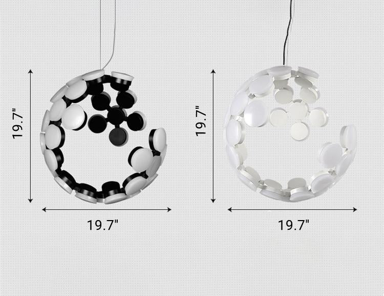 Moon LED Chandelier Light