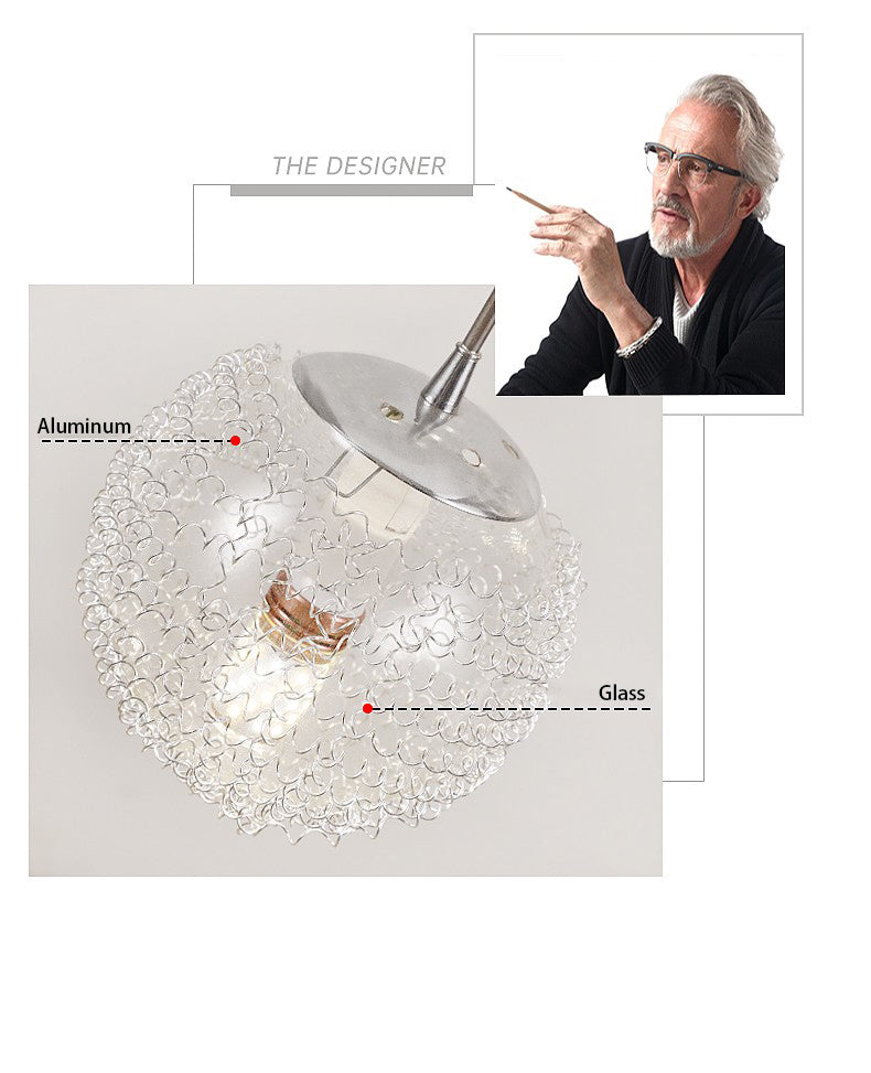 Shiny LED Chandelier Lighting detail