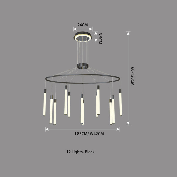 Sparkling Silicone Chandelier
