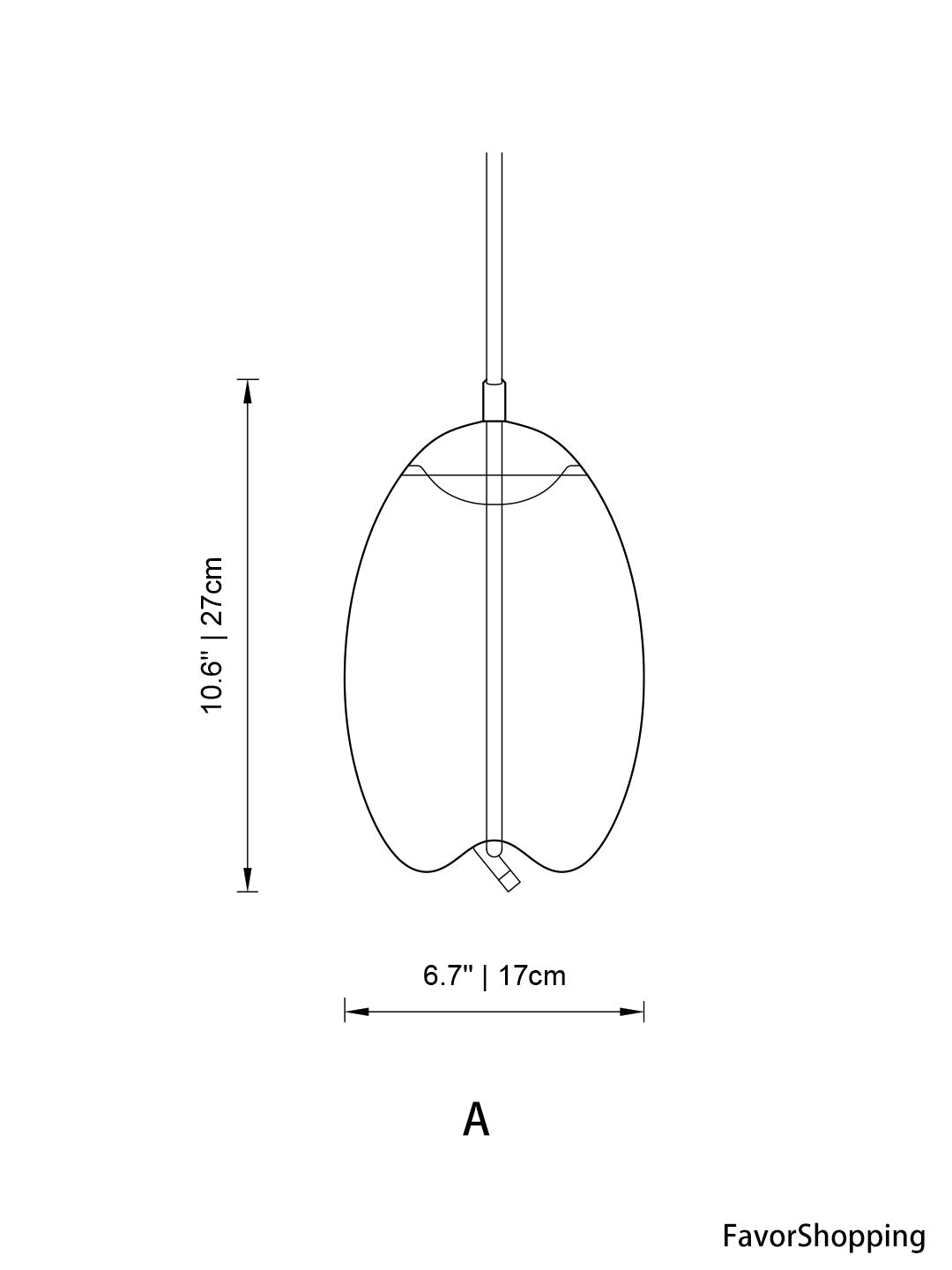 Lily Curve Glass Lamps
