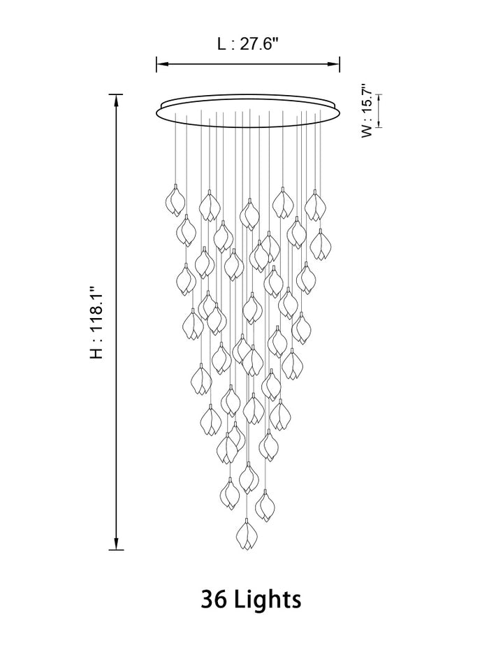 Bloom Chandelier Lighting