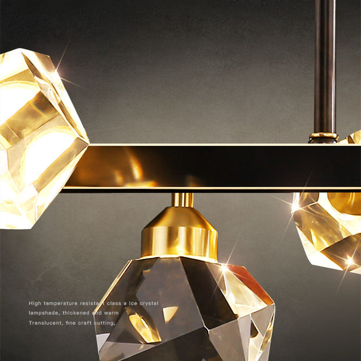 Nordic Diamond Crystal Chandelier