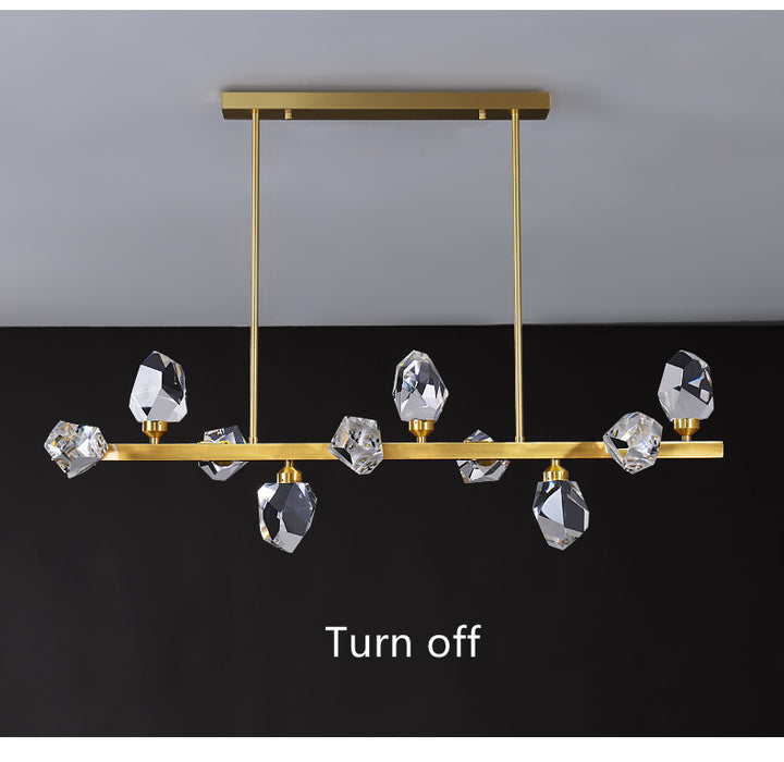 Nordic Diamond Crystal Chandelier