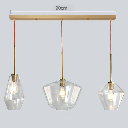 Nordic Modern Glass Pendant Lights