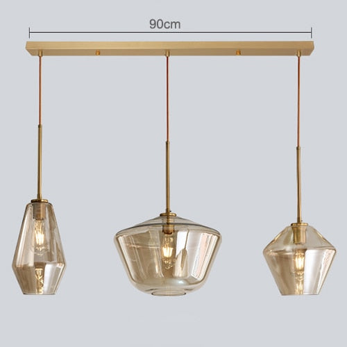 Nordic Modern Glass Pendant Lights