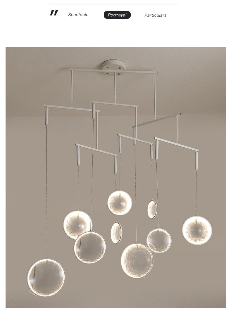 Lens Chandelier