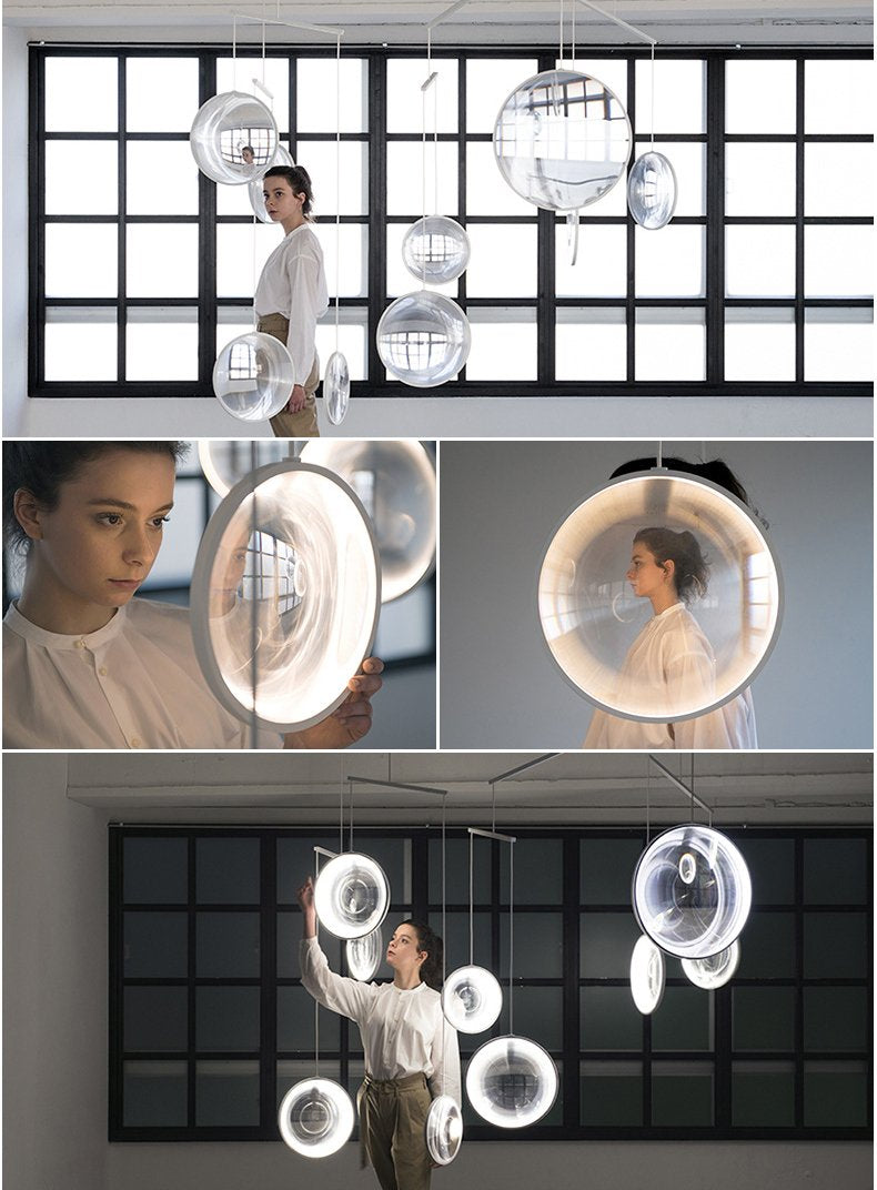 Lens Chandelier