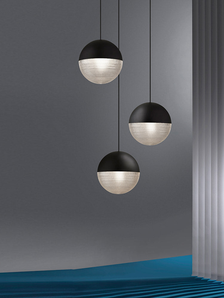 Modern LED Bubble Glass High Ceiling Foyer Lighting