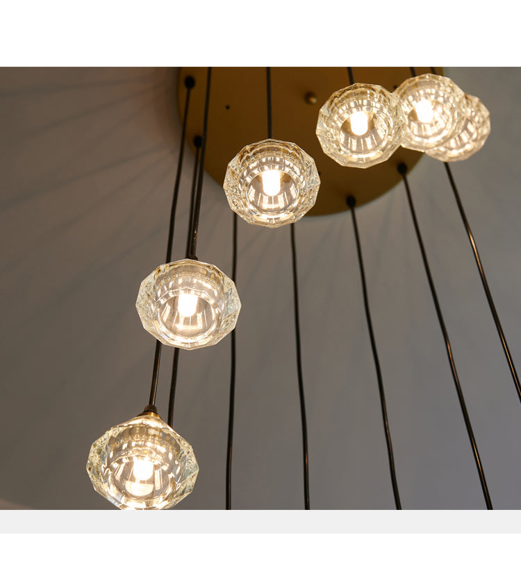 LED-kroonluchters met meerdere lampen voor plafonds – FavorShopping