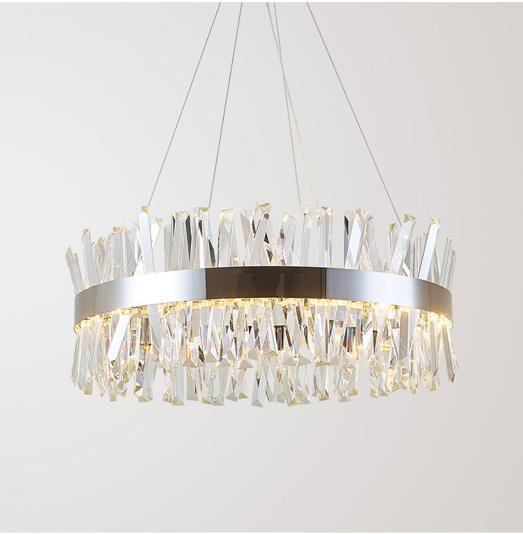 Crystal Circle Chandelier